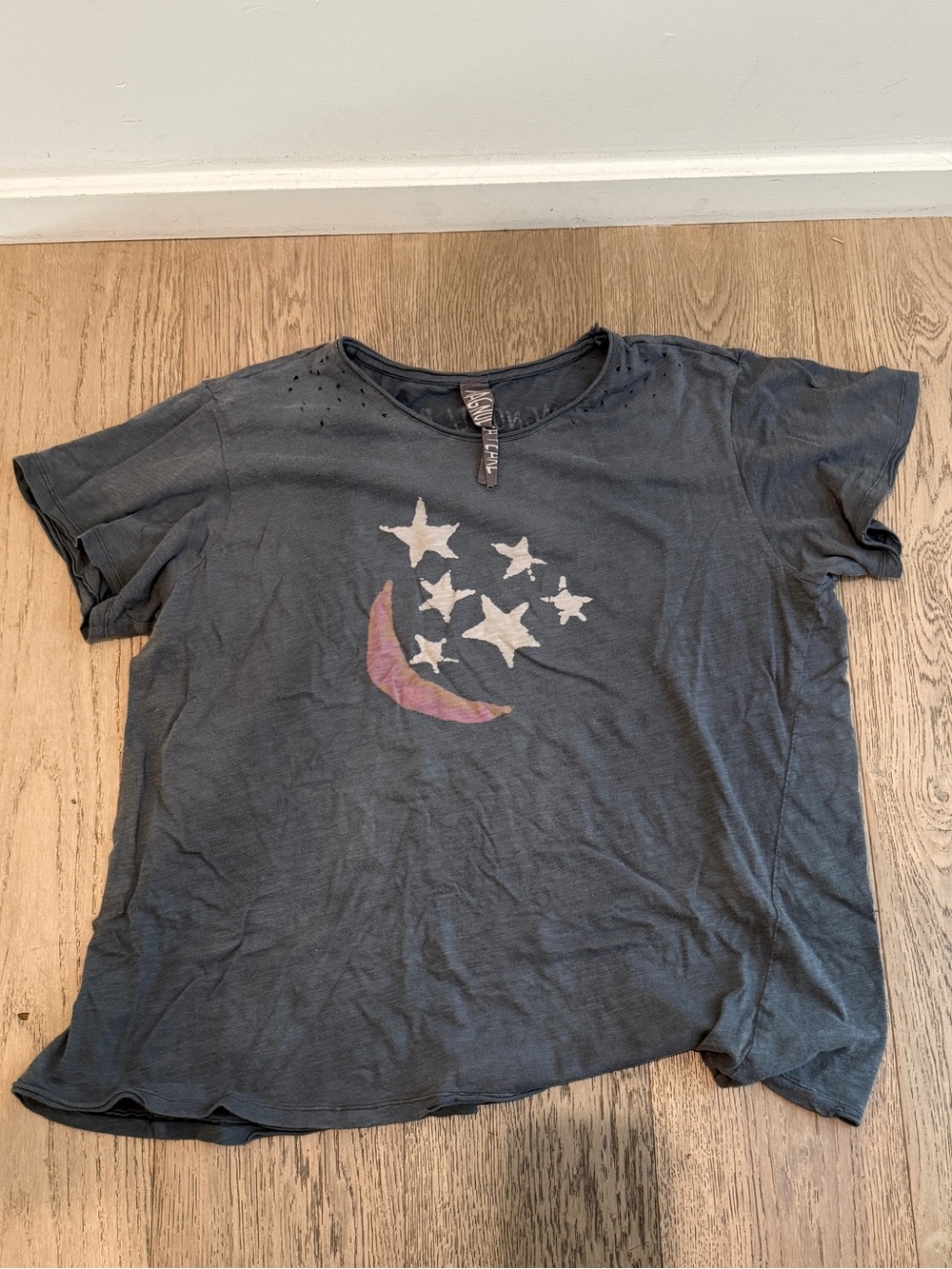 Magnolia Pearl To the Stars and Back Distressed Tee in Ozzy OSFM